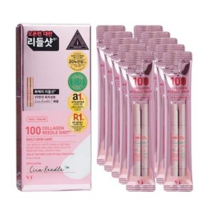 VT Cosmetics 100 Collagen Reedle Shot (2 ml × 10 pièces)