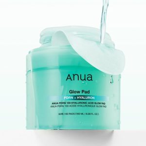 ANUA PDRN 100 Hyaluronic Acid Glow Pad x60 (180 ml) :
