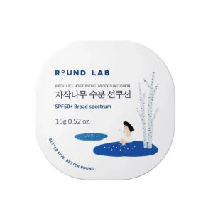Round Lab Birch Juice Moisturizing Sun Cushion SPF 50+ PA++++ 15g