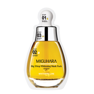 MIGUHARA Big 3 Step Whitening Mask Pack Origin
