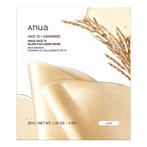 Anua Rice 70 Glow Collagen Mask