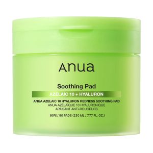 ANUA Azelaic 10 Hyaluron Redness Soothing Pad (x90) 230ml