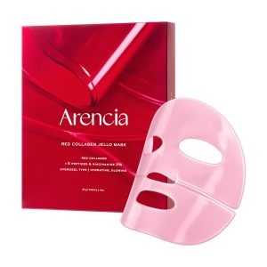 Arencia Red Collagen Jello Mask 35g x 4