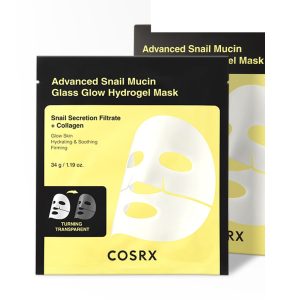 COSRX Advanced Snail Mucin Glass Glow Hydrogel Mask x3